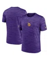 Nike Men's Purple Minnesota Vikings Sideline Velocity Performance T-shirt In Purple