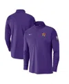 Nike Phoenix Suns City Edition  Men's Dri-fit Nba 1/2-zip Long-sleeve Top In Purple