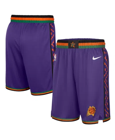 Nike Phoenix Suns 2024/25 City Edition  Men's Dri-fit Nba Swingman Shorts In Purple