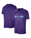 Nike Men's Purple Utah Jazz Authentic Practice T-shirt In Purple