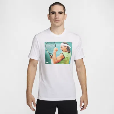 Nike Men's Rafa Tennis T-shirt In White