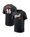 Nike Rafael Devers Black San Francisco Giants 2025 City Connect Fuse Name & Number T-shirt In Black