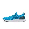 Nike Men's React Phantom Run Flyknit 2 Road Running Shoes In Blue