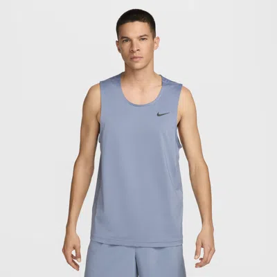 Nike Men's Ready Dri-fit Fitness Tank Top In Blue