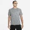 Nike Dri-fit Ready Training T-shirt In Grey