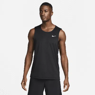 Nike Men's Ready Dri-fit Fitness Tank Top In Black