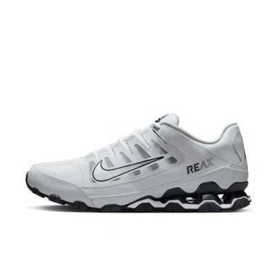 Nike Men's Reax 8 Tr Workout Shoes In White
