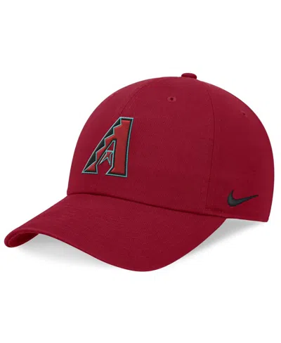Nike Men's Red Arizona Diamondbacks Club Adjustable Hat In Cardinal