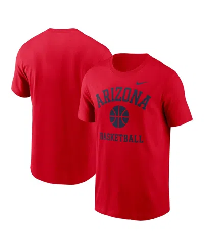 Nike Men's Red Arizona Wildcats Basketball Icon T-shirt