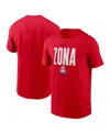Nike Men's Red Arizona Wildcats Campus Endzone T-shirt In Red