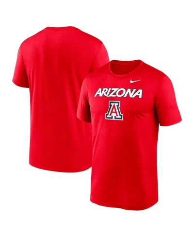 Nike Men's Red Arizona Wildcats Legend Basketball Icon Performance T-shirt