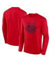 Nike Arizona Wildcats Alternate Logo  Men's College Long-sleeve T-shirt In Red