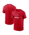 Nike Men's Red Boston Red Sox Local Hometown T-shirt In Red