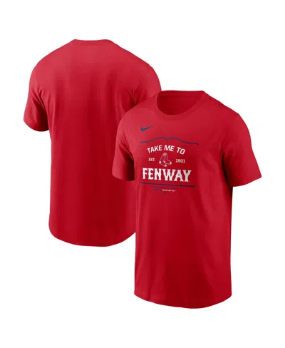 Nike Men's Red Boston Red Sox Local Hometown T-shirt