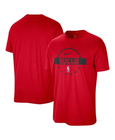 Nike Men's Red Chicago Bulls Authentic Practice T-shirt