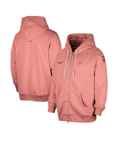 Nike Men's Red Chicago Bulls Authentic Standard Issue Full-zip Hoodie Jacket