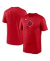 Nike Men's Red Chicago White Sox 2025 City Connect Legend Team Phrase Script Performance T-shirt In Red