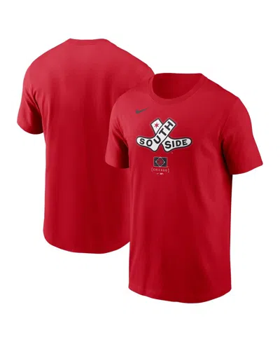 Nike Kids' Men's Red Chicago White Sox City Connect Large Logo T-shirt In Purple