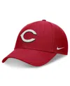 NIKE MEN'S RED CINCINNATI REDS EVERGREEN CLUB PERFORMANCE ADJUSTABLE HAT