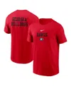 Nike Red Georgia Bulldogs 2-hit Stacked T-shirt