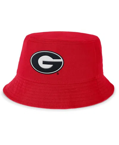 Nike Men's Red Georgia Bulldogs Local Apex Bucket Hat