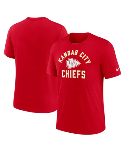 Nike Red Kansas City Chiefs Favorable Timeline Tri-blend T-shirt