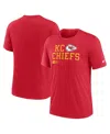 Nike Kansas City Chiefs Overlap Lockup  Men's Nfl T-shirt In Red