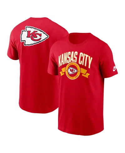 Nike Red Kansas City Chiefs Rewind Front And Back Hit Essential T-shirt