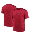Nike Red New England Patriots Sideline Velocity Performance T-shirt In Red
