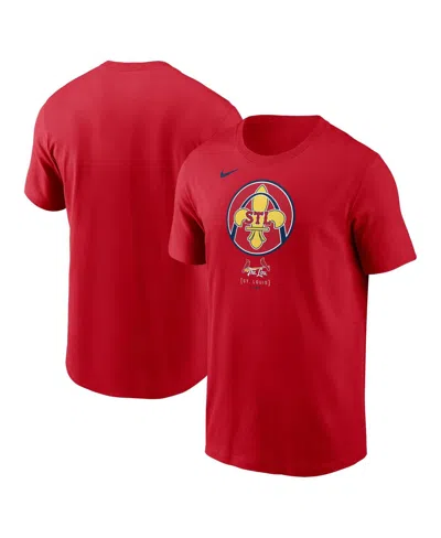 Nike Red St. Louis Cardinals 2024 City Connect Large Logo T-shirt
