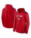 Nike Men's Red St. Louis Cardinals Authentic Collection City Connect Therma Pullover Hoodie
