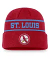 Nike Men's Red St. Louis Cardinals Cooperstown Collection Rewind Terra Cuffed Knit Hat In Red