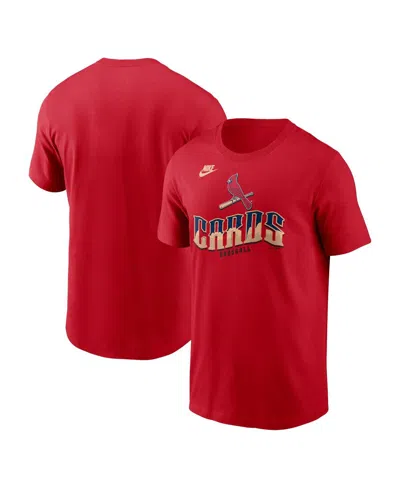 Nike Men's Red St. Louis Cardinals Local Home Town T-shirt