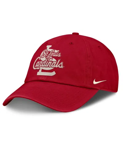 Nike Men's Red St. Louis Cardinals Statement Club Adjustable Hat