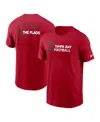 Nike Tampa Bay Buccaneers Team Outline Essential T-shirt  Men's Nfl T-shirt In Red