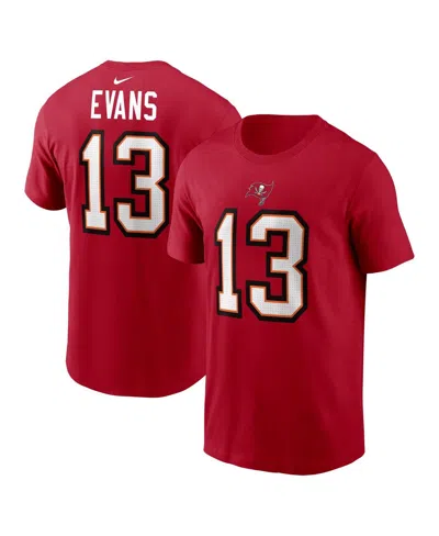 Nike Men's Red Tampa Bay Buccaneers Player Name Number T-shirt
