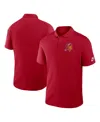 Nike Red Tampa Bay Buccaneers Rewind Victory Performance Polo In Red