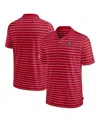 Nike Men's Scarlet San Francisco 49ers 2022 Sideline Lock Up Victory Performance Polo In Red,white