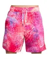 Nike Men's Red Team Usa Allover Print Shorts In Red