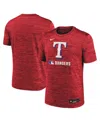 Nike Texas Rangers Authentic Collection Velocity  Men's Dri-fit Mlb T-shirt In Red