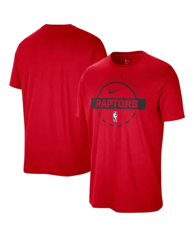 Nike Men's Red Toronto Raptors Authentic Practice T-shirt