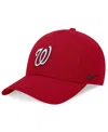 Nike Red Washington Nationals Evergreen Club Adjustable Hat In Gym Red