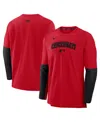 Nike Cincinnati Reds Authentic Collection Player  Men's Dri-fit Mlb Pullover Sweatshirt In Multi