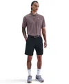 Nike Men's Relaxed Fit Core Dri-fit Short Sleeve Golf Polo Shirt In Purple