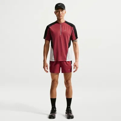 Nike Men's Retro Dri-fit 4" Brief-lined Running Shorts In Red