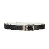 Nike Men's Reversible Perforated Belt In Black