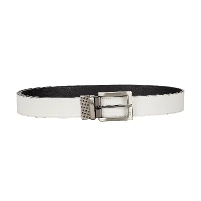 Nike Men's Reversible Perforated Belt In Grey