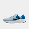 Nike Men's Revolution 7 Road Running Shoes In Light Armory Blue/star Blue/green Strike/black