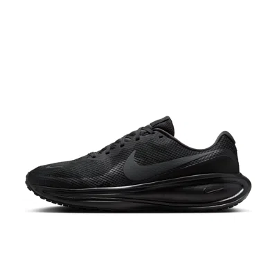 Nike Men's Revolution 8 Road Running Shoes (extra Wide) In Black