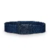 Nike Men's Ribbed Web Belt In Blue